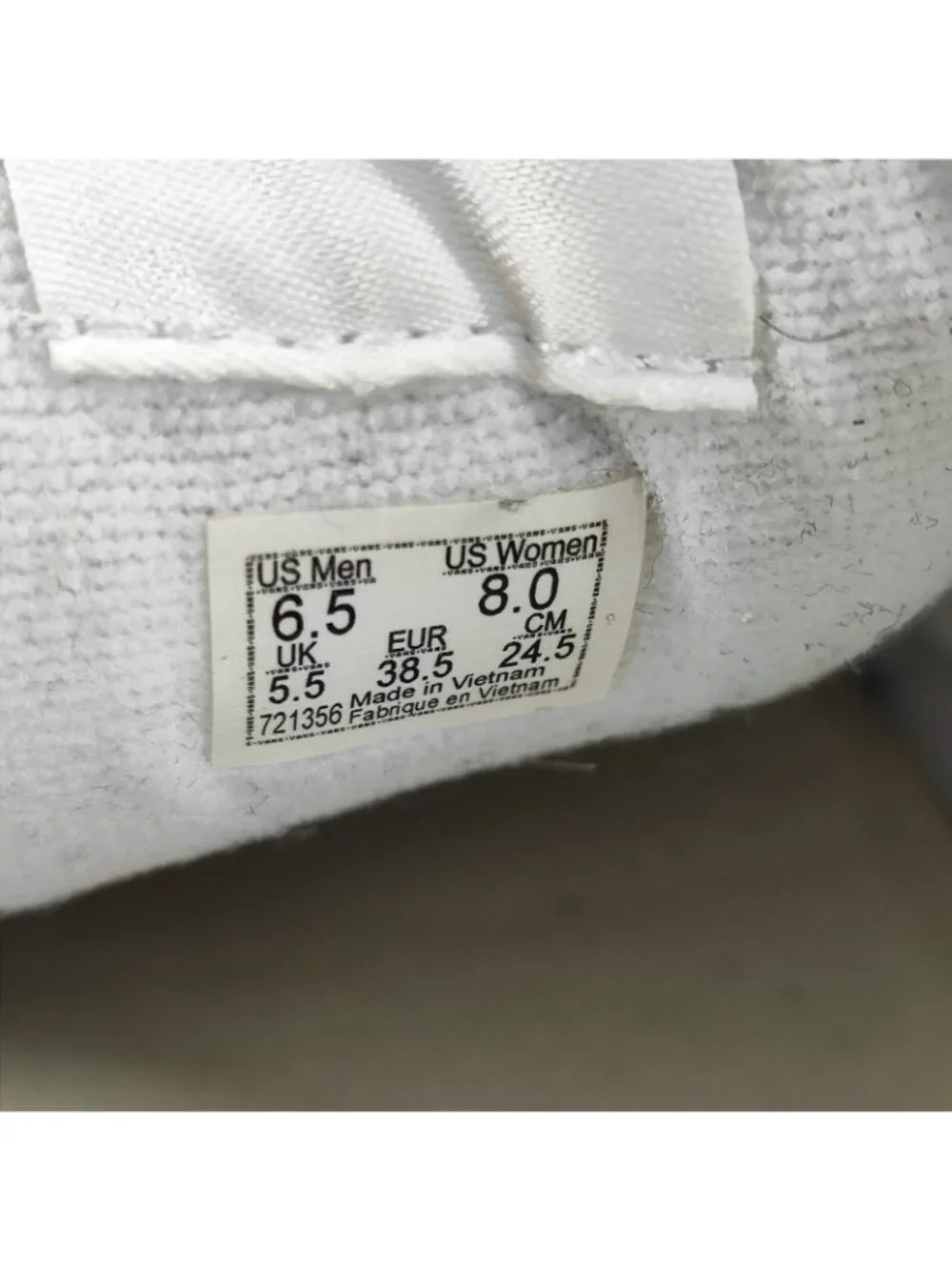 Vans Knu Stack Women's Size 8.0 US Sneakers Canvas Black Casual 721356